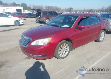 2011 Chrysler 200 Touring from USA, damaged, VIN 1C3BC1FG5BN552453